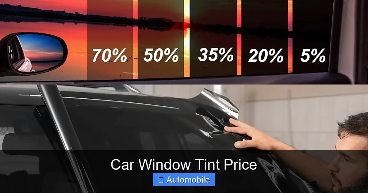 Car Window Tint Price