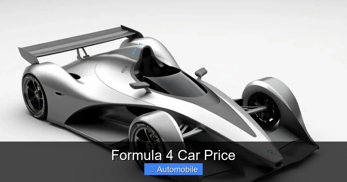 Formula 4 Car Price