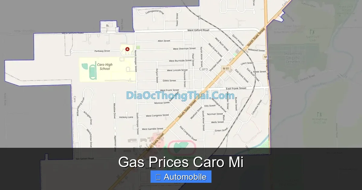 Gas Prices Caro Mi