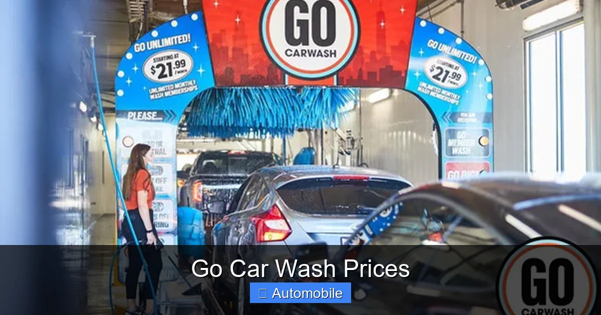 Go Car Wash Prices