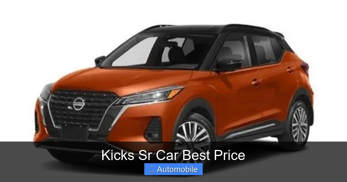 Kicks Sr Car Best Price