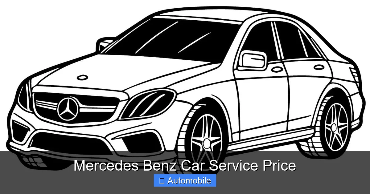 Mercedes Benz Car Service Price