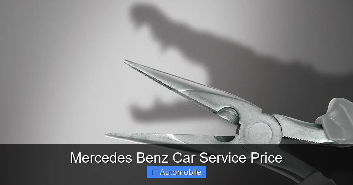 Mercedes Benz Car Service Price
