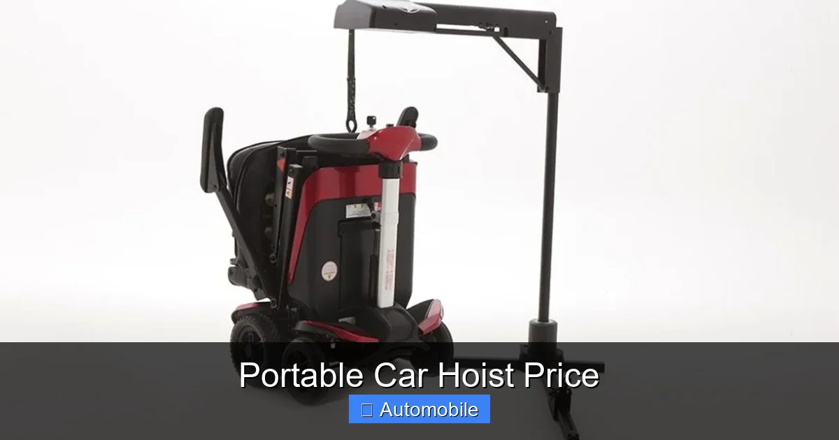 Portable Car Hoist Price