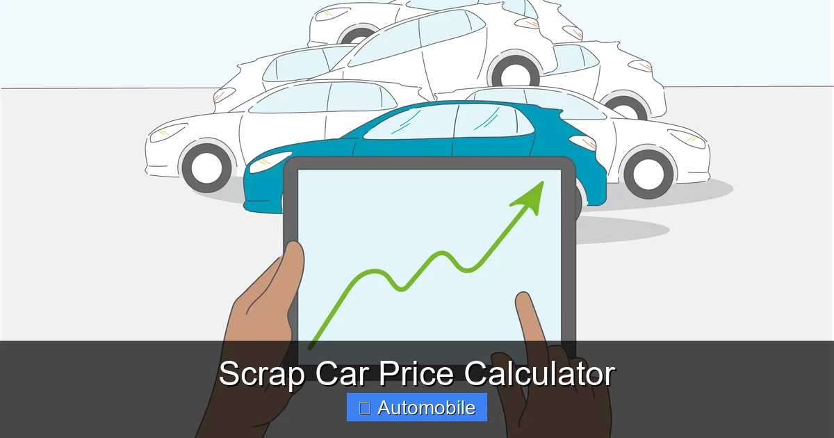 Scrap Car Price Calculator