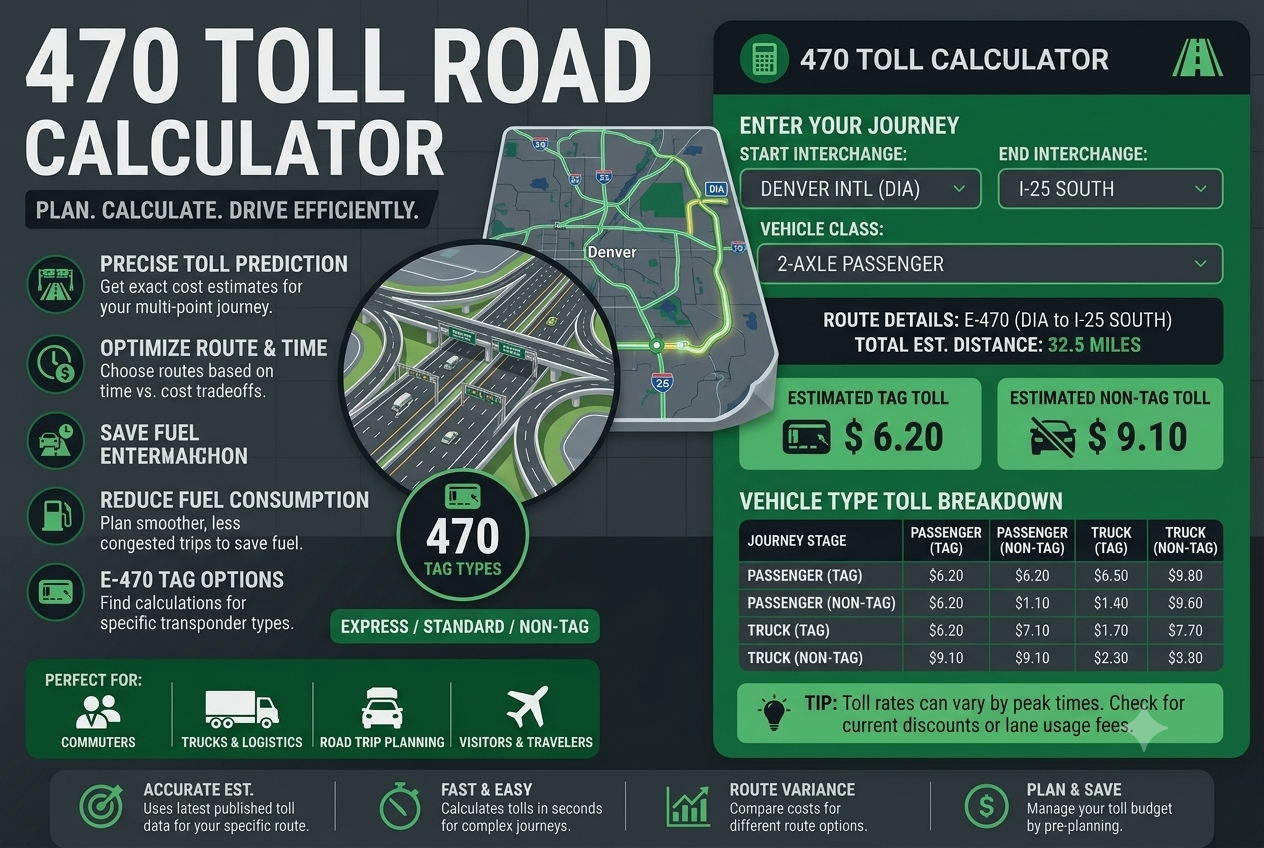 407 ETR Toll Calculator