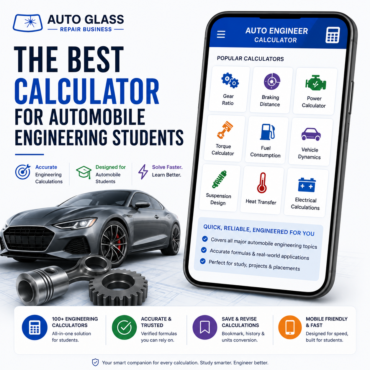 Best Calculator for Automobile Engineering Students